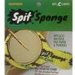 Key Leaves Spit Sponge Saxophone