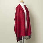 MGC Pashmina Scarf RED/BLK
