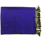 MGC Pashmina Scarf Royal Blue