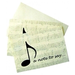 MGC A Note To Say Notecard