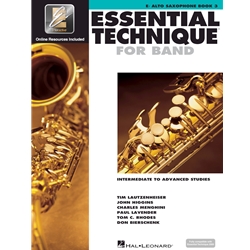 Essential Technique Alto Sax Book 3