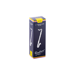 Vandoren Bass Clarinet Reed 2.5  5pk