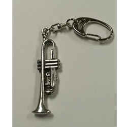 MGC Trumpet Pewter Keychain