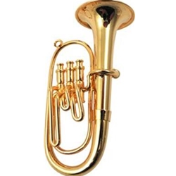 AIM Euphonium Ornament  3.75"